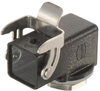 Heavy Duty Housing, 3A, 1 Lever, Zinc; Product Range Harting - 65AC6846 - Newark, An Avnet Company