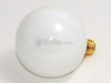 40 Watt, 120 Volt G16 White Globe Bulb - B391040 - bulbs.com