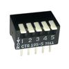 DIP Switches - 195-5MS-ND - DigiKey