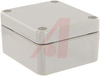 NEMA 4X SEALED POLYCAR. ENCLOSURE,LT.GRAY BODY & COVER,2.56L X 2.28W X 1.38H IN. - 70148300 - Allied Electronics, Inc.