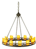 68217 Mid. Chandeliers-Pillar Candle - 407231 - Capital Lighting, Inc.
