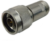 2 dB Fixed Attenuator N Male (Plug) To N Female (Jack) Up To 3 GHz Rated To 2 Watts, Brass Tri-Metal Body, 1.15 VSWR - SA3NS-02 - Fairview Microwave Inc.
