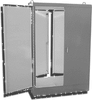 Painted Steel NEMA 12 Free Standing Two Door Dual Access Enc -- E5-904820DA - Image