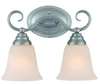 25002-SN Bathroom Fixtures-Two Lights - 408036 - Capital Lighting, Inc.