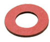 Flat Washers Red Fibre - Image