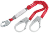 Protecta PRO Pack Red Shock-Absorbing Lanyard - 6 ft Length - 840779-01156 - 840779-01156 - R. S. Hughes Company, Inc.