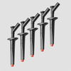 Voltage probe with grasper (5 pcs.) - WASONKGB1KPL - Sonel Test