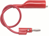 Test Lead, Red, 1.219M, 5A; Alligator Clip Type Pomona - 10M4158 - Newark, An Avnet Company