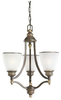 Mini Chandeliers-Glass Shade - 639082 - Light Center (The)