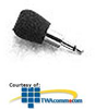 Williams Sound Plug Mount Microphone, Omnidirectional for.. -- MIC-014 - Image