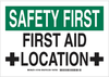 First Aid Sign - 127429 - Brady Corporation