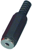 Black Nickel Plated 2.5Mm Audio Jacks - Stereo; No. Of Contacts Mcm - 38C8918 - Newark, An Avnet Company