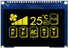 Display, 128 X 64, Cob, Yel On Blk, 3V Rohs Compliant Midas - 50AK6434 - Newark, An Avnet Company