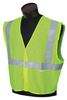 Jackson Safety Lime/Silver 3XL/4XL Polyester Solid High-Visibility & Reflective Vest - 711382-03222 - 711382-03222 - R. S. Hughes Company, Inc.