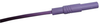Test Lead, 4Mm Banana Plug To 4Mm Banana Plug, Violet, 1 Kv, 32 A, 1 M Rohs Compliant Hirschmann Test And Measurement - 20T9351 - Newark, An Avnet Company