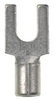 #12#10 Barrel Non-Insulated Fork, Stud Size #10, Length-0.78, Width-0.37, Diameter-0.22, Temp Rating Max 150C, Material-Thick Copper Tin Plated Ul Listed Csa Certified Rohs Compliant Panduit -- 93B5252