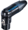 Neutrik NC4FRXB 4Pin XLR Female - Right Angle - Black & Gold -- NEUNC4FRXB - Image