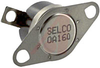 Thermostat; Disc; 125/250 VAC; 15/10 A;Solder Tab; 1500 VAC per 1 Minute; 0 de - 70098613 - Allied Electronics, Inc.