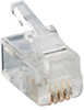 Rj10 Connector, Plug, 4P4C, 1Port; Modular Connector Type Lumberg - 82AH0677 - Newark, An Avnet Company