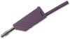 Test Lead, 4Mm Banana Plug To 4Mm Banana Plug, Violet, 60 V, 32 A, 1 M Rohs Compliant Hirschmann Test And Measurement - 93T7852 - Newark, An Avnet Company