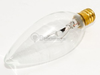 25 Watt, 130 Volt Clear Blunt Tip Decorative Bulb - 400025 - bulbs.com
