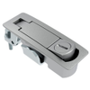 Compression Latch, Lever Latch, Tool Locking, Slotted Recess, 1-8mm Panel, 1-24mm Grip, Sealed, Zinc Alloy, Chrome Plated, Textured - C2-42-161 - Southco