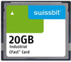 Industrial Cfast Flash Memory Card, 20Gb; Blank Media Flash Memory Type Swissbit -- 98AH5757