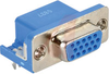 Receptacle, D-Subminiature; Receptacle;15; Front Metal; Phosphor Bronze; AMP - 70042668 - Allied Electronics, Inc.