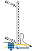 Southwest Data Products Vertical Rack Mounted Power Strip.. - SWE2070 - TelephoneStuff.com