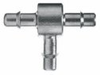 Barbed Fittings; T Connector, 316 SS, 3/16