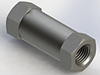 Check Valves, Disk Type - NPT Connection; NPT Adapter, NPT Coupling - Y4C-0-SS-DE - O'Keefe Controls Co.