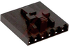 Housing, single-row and center locking,6 position - 70190718 - Allied Electronics, Inc.