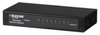 Palm-Sized Ethernet Switch, 8-Port, (7) RJ-45, (1) ST (Multimode. 2 km) - LB8415A-US - Visual Sound, Inc.