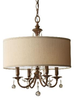 F2727/4FG Mid. Chandeliers-Drum Shades - 371172 - Capital Lighting, Inc.