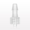Male Luer Lock to Barb Connector, Natural - 61732 - Qosina Corp.