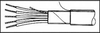 Shielded Multiconductor Cable, 50 Conductor, 20Awg, 100Ft, 300V; Cable Shielding Alpha Wire - 03F2761 - Newark, An Avnet Company