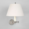 Flat Round Swing Arm Wall Light - WL44/2/N/US - Vaughan Designs, Inc.