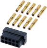 Wire To Board, Receptacle, 10 Position, 2Row, 2Mm; Product Range Harwin - 94T9169 - Newark, An Avnet Company