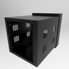 Rack Mounting Solutions - Wall Mount Racks and Cabinets - Wall Mount Cabinets -- HWC2412U35BK