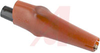 Alligator Clip; Solid Copper; 10 A; Red; 2-1/4 in.; 3/16 in.; BU Series - 70188565 - Allied Electronics, Inc.