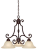3583CB-259 Mid. Chandeliers-Glass Down - 431412 - Capital Lighting, Inc.