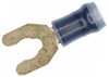Terminal, Spade/fork, #8, Crimp, Blue; Product Range Amp Te Connectivity - 92B2860 - Newark, An Avnet Company