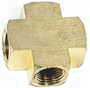 Female Cross Brass Extruded 1/4 in -- VM-140664 - Image