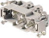 Heavy Duty Insert, Plug, 4 Pos; Product Range Weidmuller - 44T3477 - Newark, An Avnet Company