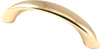 Tapered Cabinet Pull, Polished Brass - 814662 - HardwareSource, Inc.