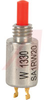 Switch, Pushbutton, Ultra-Miniature, SASeries, AC/DC, Round Base, Red. - 70152435 - Allied Electronics, Inc.