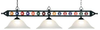 190-1-BK-G1 Island/Pool Table-3 Light Bar - 638197 - Capital Lighting, Inc.