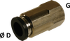 Mini Female Stud Connector - FIPA Inc.