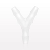 Y Connector, Barbed, Natural - 88311 - Qosina Corp.