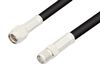 SMA Male to SMA Female Cable 48 Inch Length Using 53 Ohm RG55 Coax - PE3093LF-48 - Pasternack